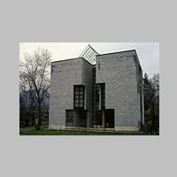 Pregassona, Casa Sampietro (arch. Mario Botta 1979-80), photo Wojciech Kaczura, Wikipedia.jpg